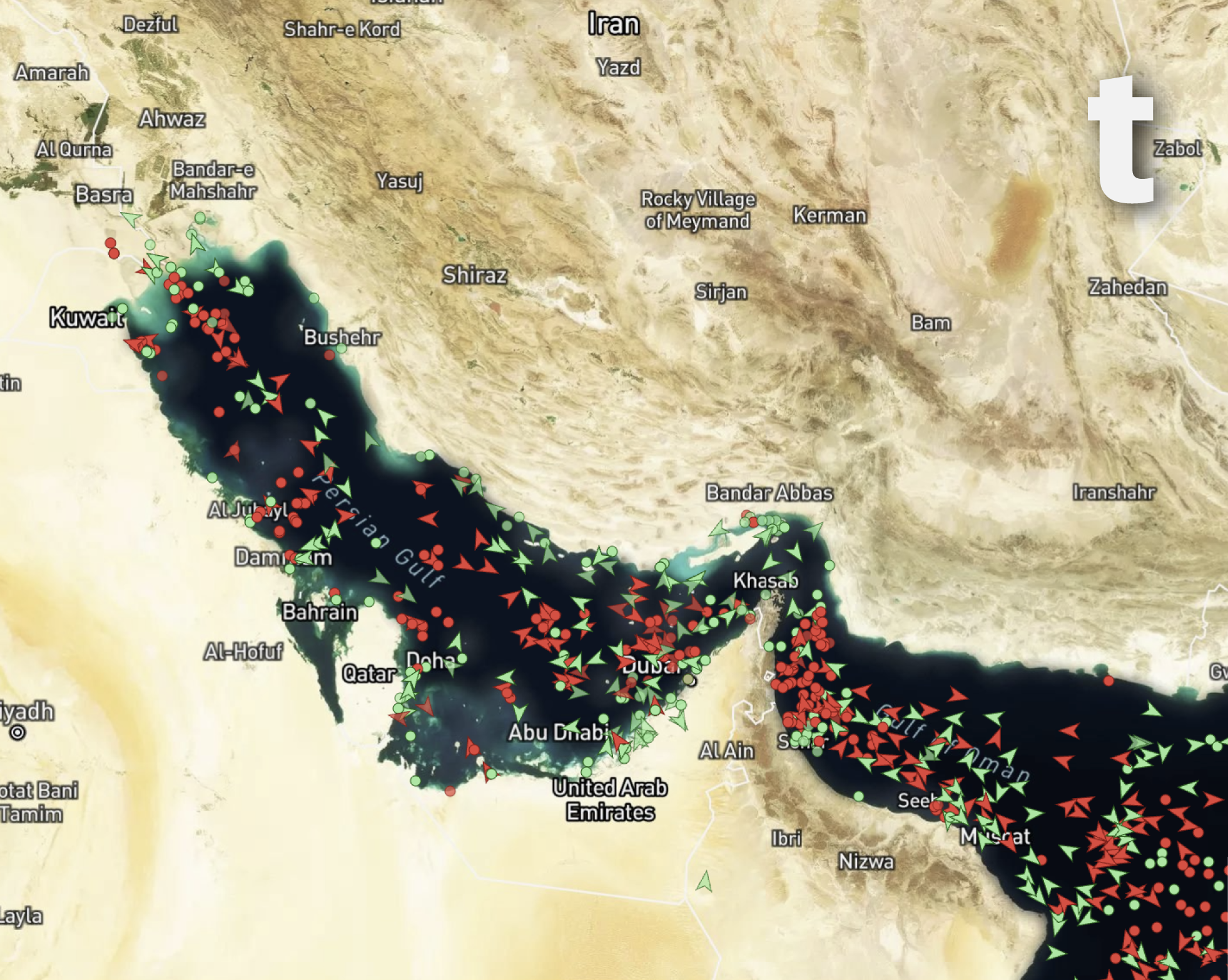 Escalada en Iran_trasnporte maritimo